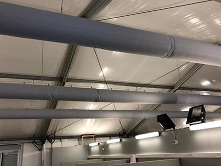 Textiele luchtkanalen